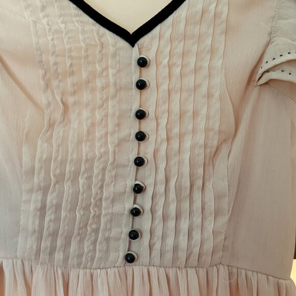 Coquette Aesthetic Whimsical Dusty Pink Dress from H&M 16 Years Ago (Size 4) - Picture 12 of 12